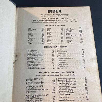 Motors 1966 Manual