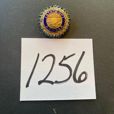 State of Kansas Pin