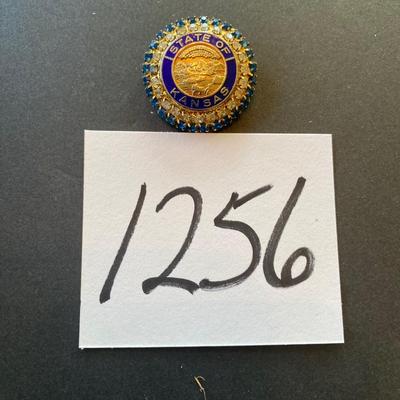 State of Kansas Pin