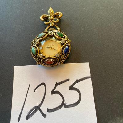 Vintage Jewelry Pin Watch