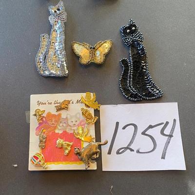 Kitty Cat Pin Lot
