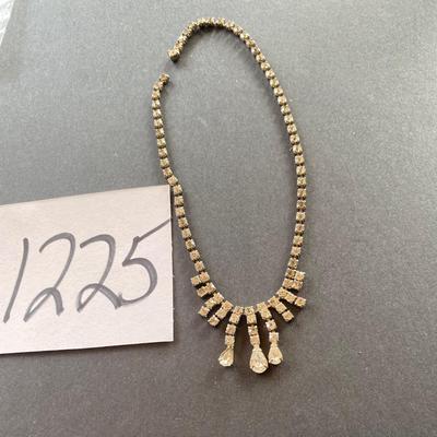 Vintage Rhinestone Necklace