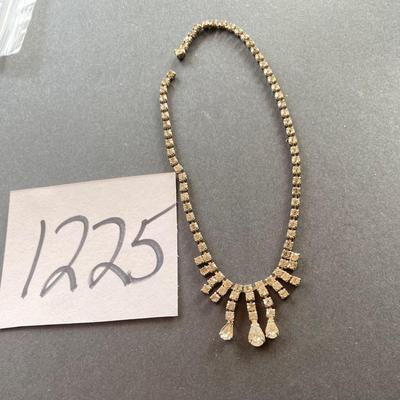 Vintage Rhinestone Necklace
