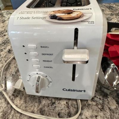 Miscellaneous Kitchen items and a Cuisinart Toaster
