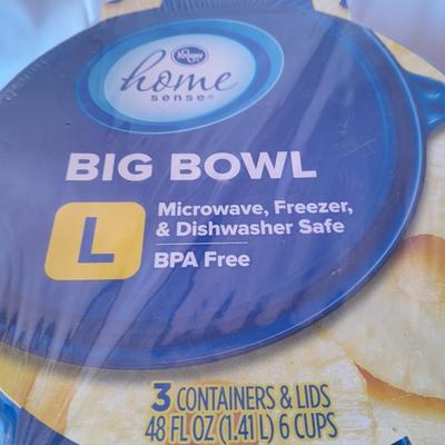 8 new food storage containers BPA free with lids - and two new plastic condiment storage containers
