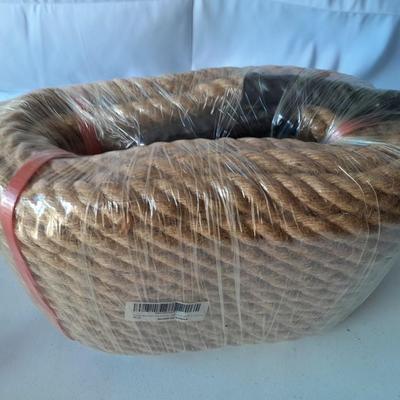 New Aonkey 3/4" Jute Hemp rope - Great prepping item! So many uses!