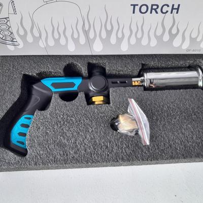 New Multi-Use gas torch shaped like a gun! So cool! - Great Prepping item!