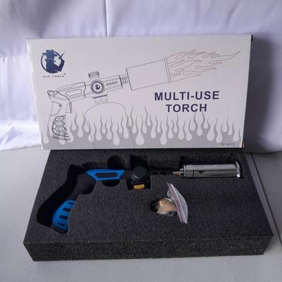 New Multi-Use gas torch shaped like a gun! So cool! - Great Prepping item!