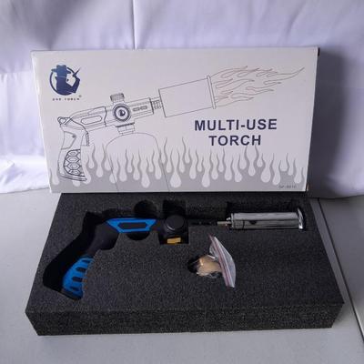 New Multi-Use gas torch shaped like a gun! So cool! - Great Prepping item!