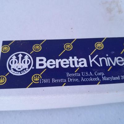 New in Box! Baretta Knife with sheath - Loveless Skinner Zytel Knife - Preppers delight!