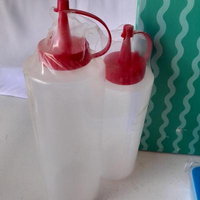 Brand new Kitchen items! Svebake Ice cream containers - Silicone Butter molds - condiment containers and more!