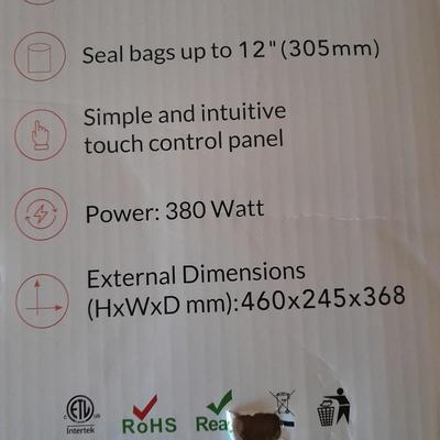 Wevac Chamber Vacuum Sealer - Prepare for long term food storage!
