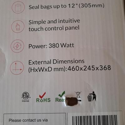 Wevac Chamber Vacuum Sealer - Prepare for long term food storage!