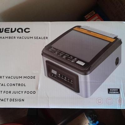 Wevac Chamber Vacuum Sealer - Prepare for long term food storage!