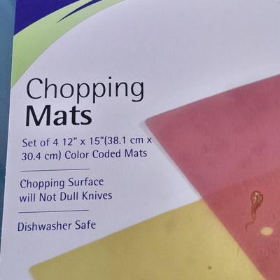 Chopping mats - Assortment of Kitchen Knives- D.I.Y. Cookbook - Nocry cut resistant large gloves