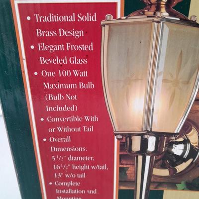 New in Box twin pack Outdoor lantern lights - Porch lights (1 of 2)