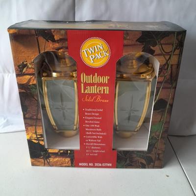 New in Box twin pack Outdoor lantern lights - Porch lights (1 of 2)