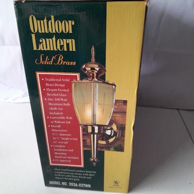 New in Box twin pack Outdoor lantern lights - Porch lights (2 of 2)