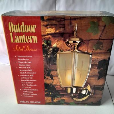 New in Box twin pack Outdoor lantern lights - Porch lights (2 of 2)