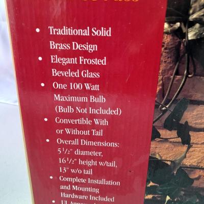 New in Box twin pack Outdoor lantern lights - Porch lights (2 of 2)