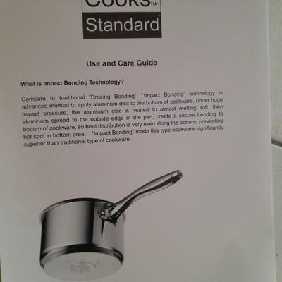 New in Box - Cooks Standard 30 Quart stainless steel professional grade stock pot