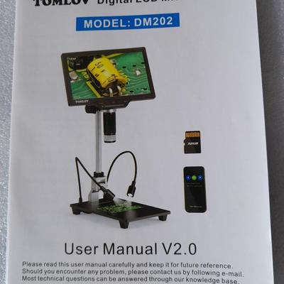 TomLov 10.1" Digital LCD Microscope BRAND NEW IN BOX!