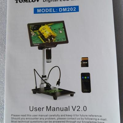 TomLov 10.1" Digital LCD Microscope BRAND NEW IN BOX!