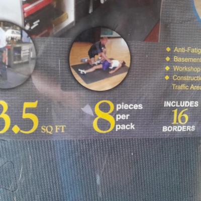 15 brand new multi-Purpose reversible Foam mats - Anti-fatigue mats - Colorful fun!