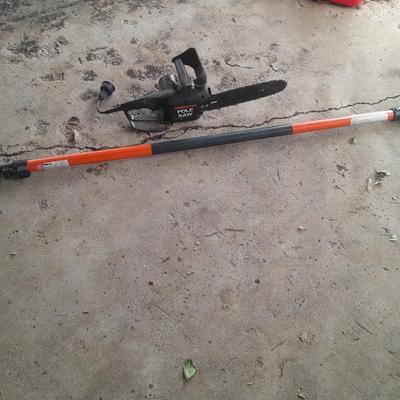 Remington Electric Pole saw with height adjustable pole