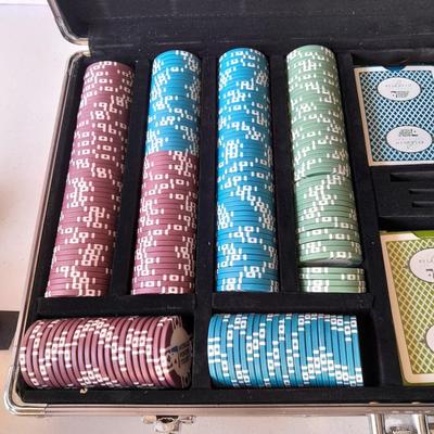 Awesome Locking case World Poker Tour Poker set