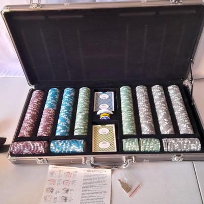 Awesome Locking case World Poker Tour Poker set