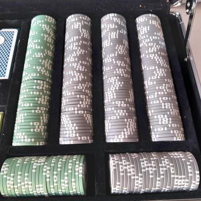 Awesome Locking case World Poker Tour Poker set