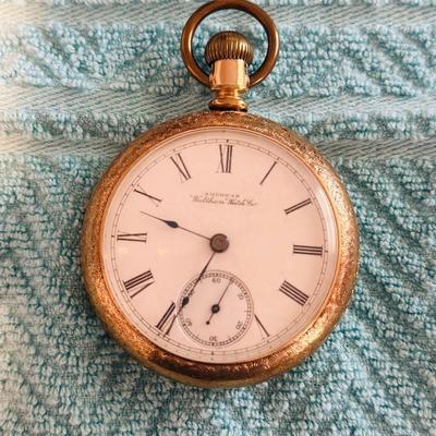 American Waltham Watch 14kt gold