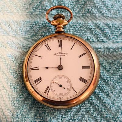 Waltham AM Watch Co Pocket Watch