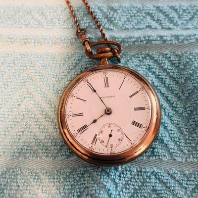 Waltham Gold Filled Pocket Watch