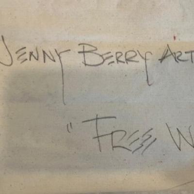 Signed Jenny Berry Acrylic on Canas