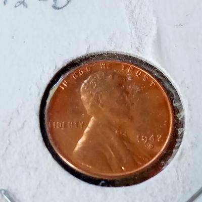 LOT 13 1942-D LINCOLN CENT