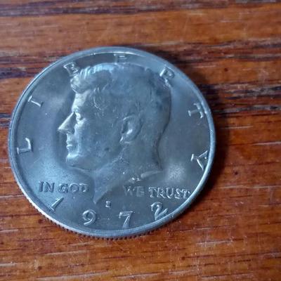 LOT 15 1972-D KENNEDY HALF DOLLAR