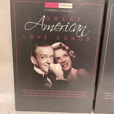3 Sets of CDs: Hollywood Musical and Great American Songs