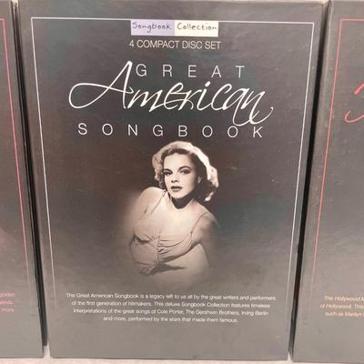 3 Sets of CDs: Hollywood Musical and Great American Songs