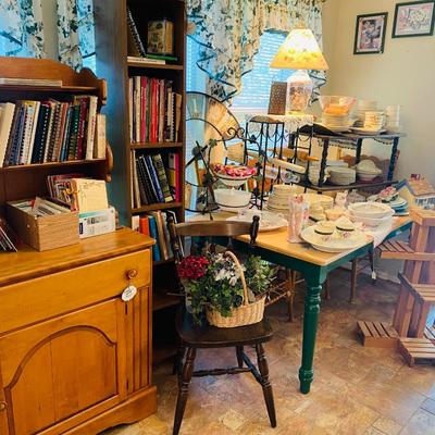 Lot 9: Dining Table & More
