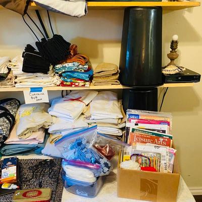 Lot 20: Linens & More (Right Side)