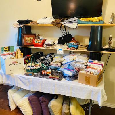 Lot 20: Linens & More (Right Side)