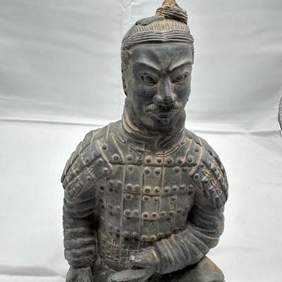 Modern Chinese Terracotta Emperor Warrior Officer Figure-local pickup and shipping available
