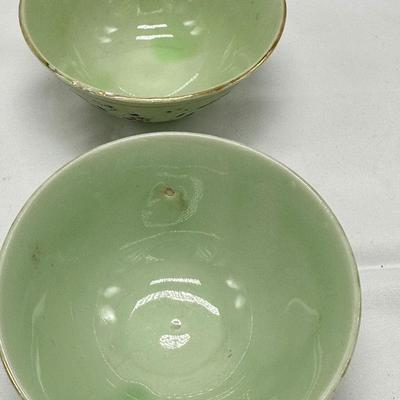 Pair of Chinese Rise Bowls-local pickup and shipping available