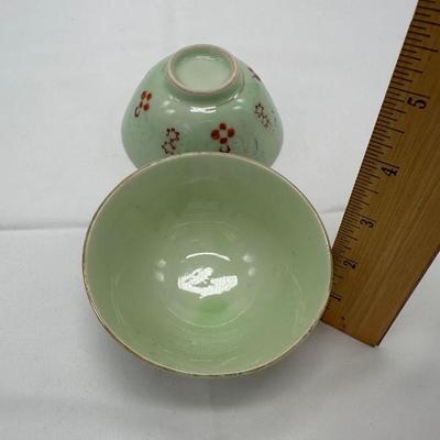 Pair of Chinese Rise Bowls-local pickup and shipping available