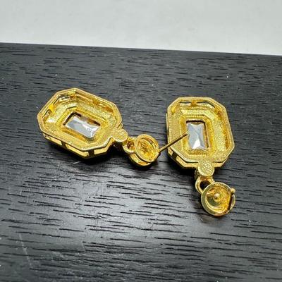 Blue Zircon Earrings