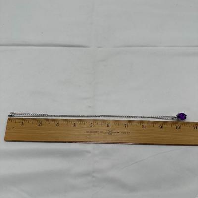 Rhinestone Pendant Necklace