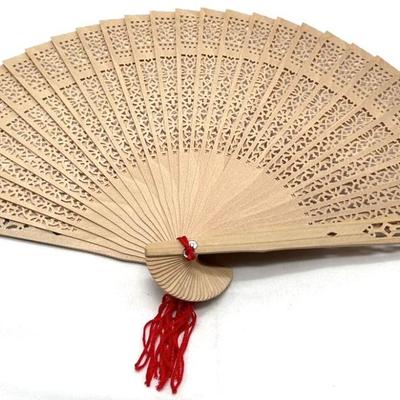 Vintage Wood hand fan