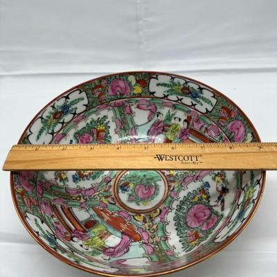 Large chinese punch bowl